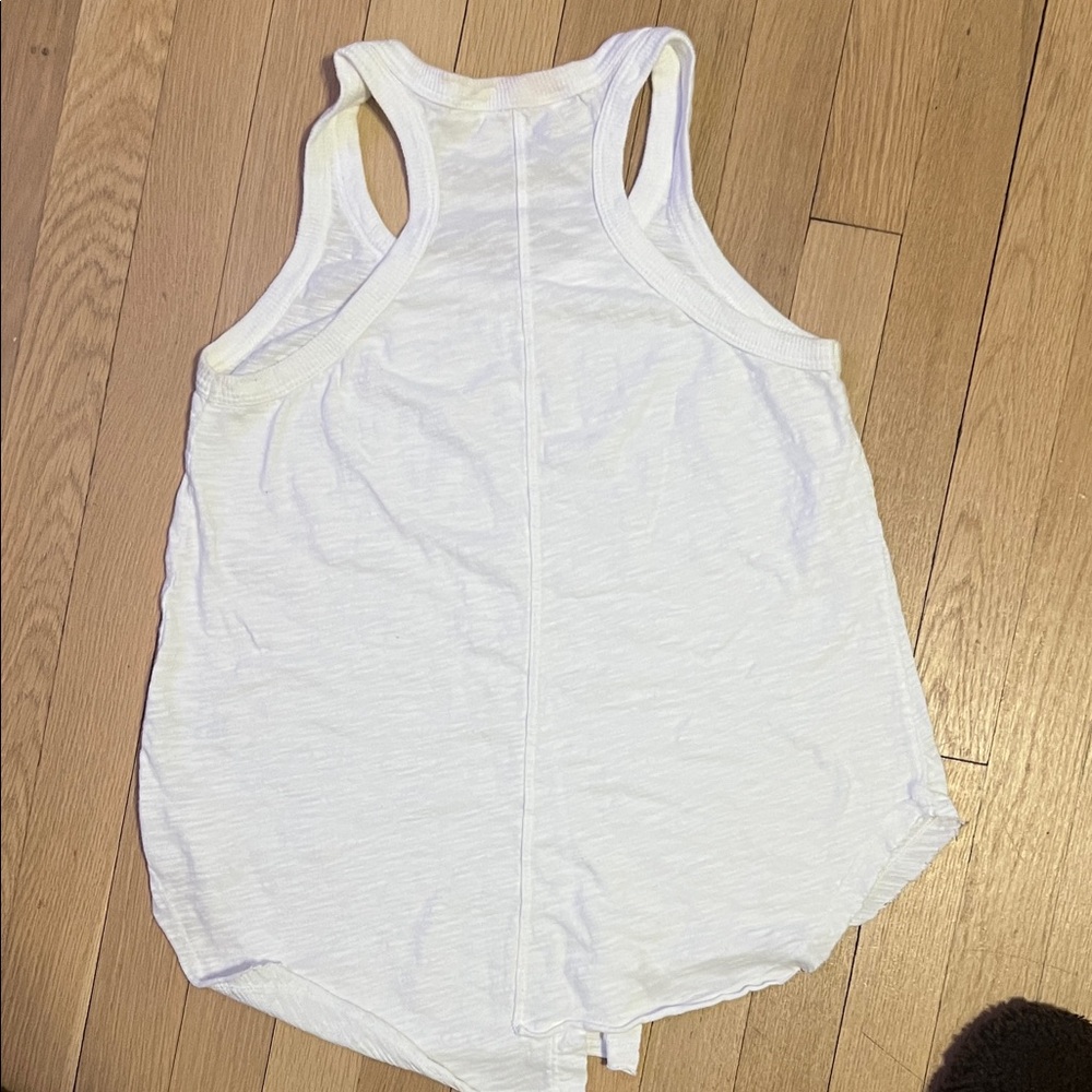 Wilt White Racerback Tank Top - Picture 3 of 3